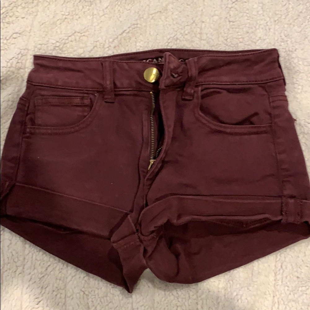 american eagle jean shorts